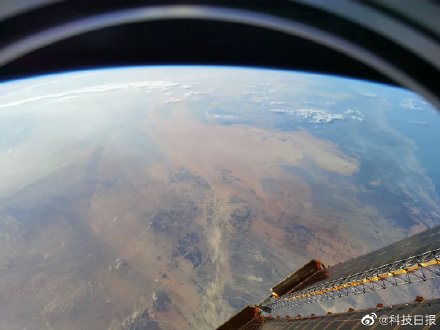 神舟十二號航天員拍攝的地球大片
