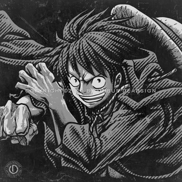 「海賊王」一組超級帶感的頭像、桌布、插畫分享