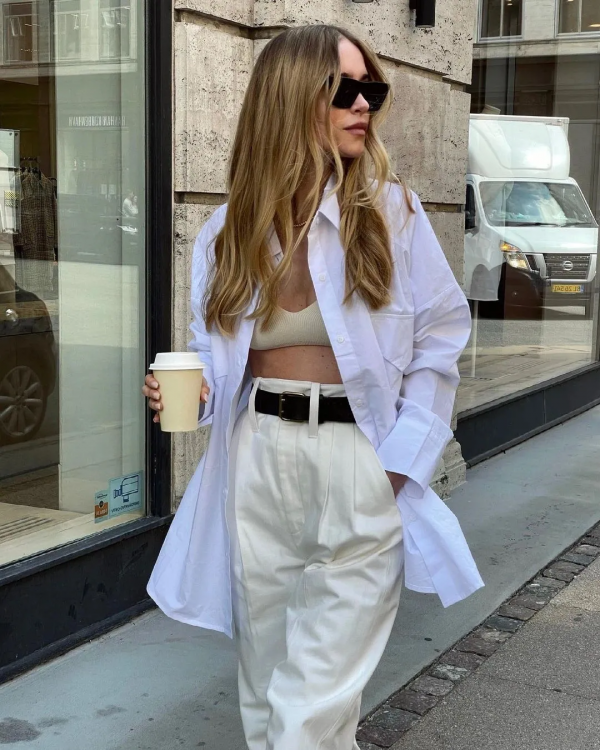 奶奶衫+連衣裙、西裝+闊腿褲，今秋王炸組合，顯高顯瘦炸了