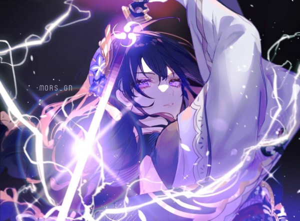 原神：八重立繪官宣，雷神萬葉復刻機率不低，天賦書可以刷起來了