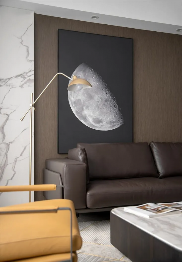 140㎡現代輕奢新房，頭次見這麼上檔次的裝修，尤其是電視背景牆