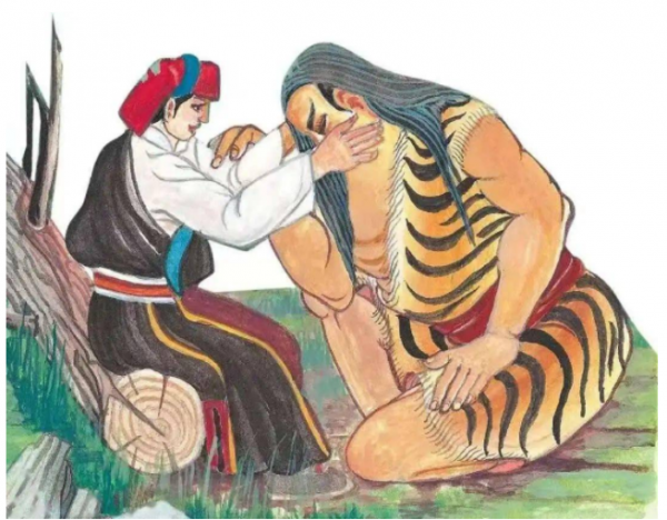 嘉絨藏族民間故事——阿米格冬 嘉絨藏族民間故事——阿米格冬