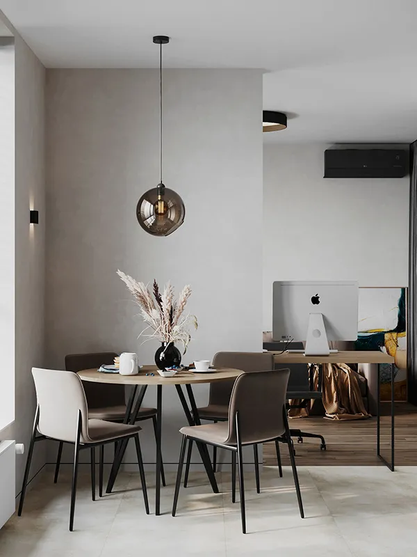 一居室小公寓,臥室做地臺、浴室兩分離,1㎡都不浪費 一居室小公寓,臥室做地臺、浴室兩分離,1㎡都不浪費