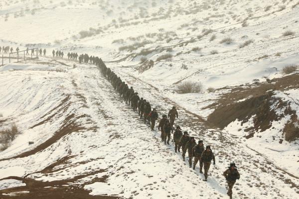 兵團2022年師團職工幹部人民武裝開展野營拉練