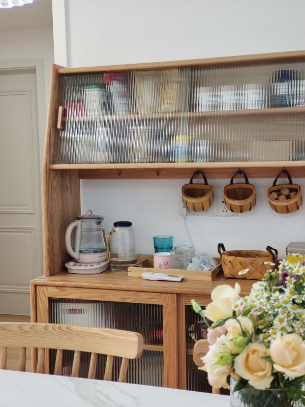 65㎡奶油色和原木色搭配，打造自然舒適的家