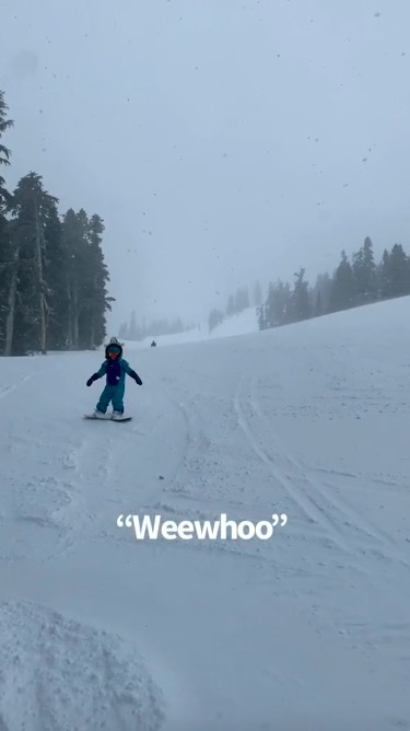 美國4歲萌娃單板攀巖越野樣樣行？爹媽超愛戶外運動，娃也不簡單