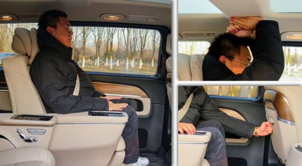 3430mm軸距+空氣懸掛 三排均可葛優癱 賓士V 260 L空間評測