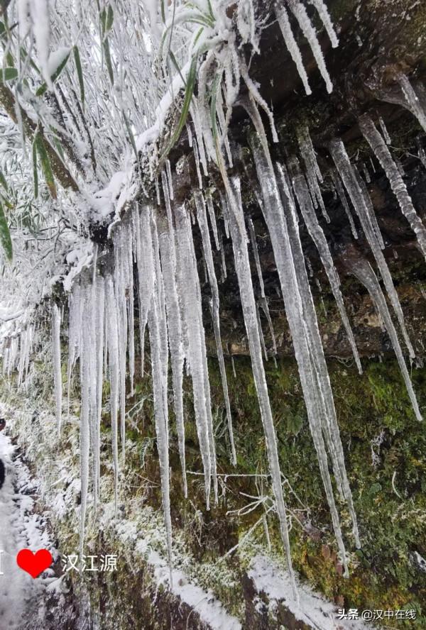 宛如仙境！漢江源景區下雪啦