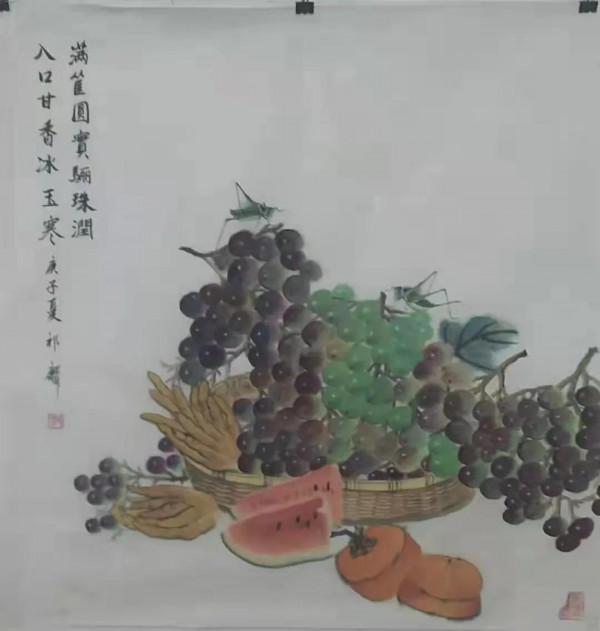 祁麟精品畫作 西瓜系列