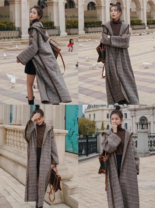 秋冬復古風大衣