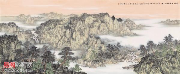 王寧的山水畫,美醉了多少人 王寧的山水畫,美醉了多少人