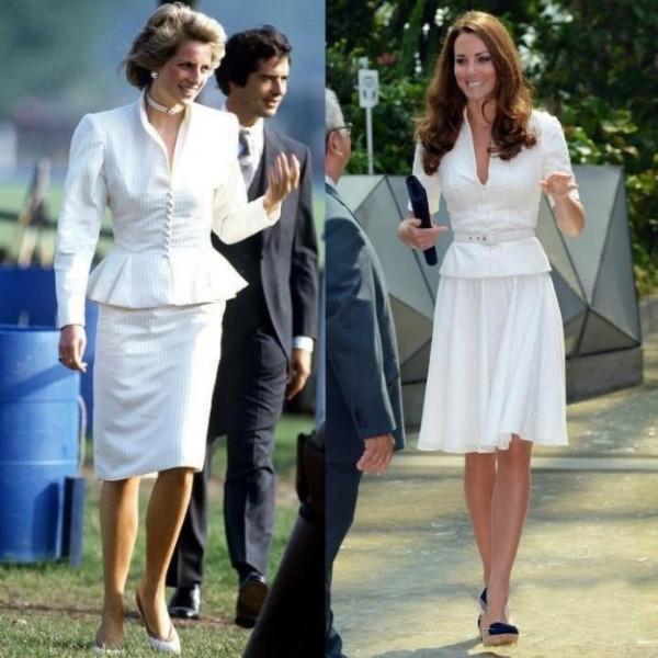 戴安娜身高178釐米，35年前訪問日本一枝獨秀，寶藍色禮服最出彩