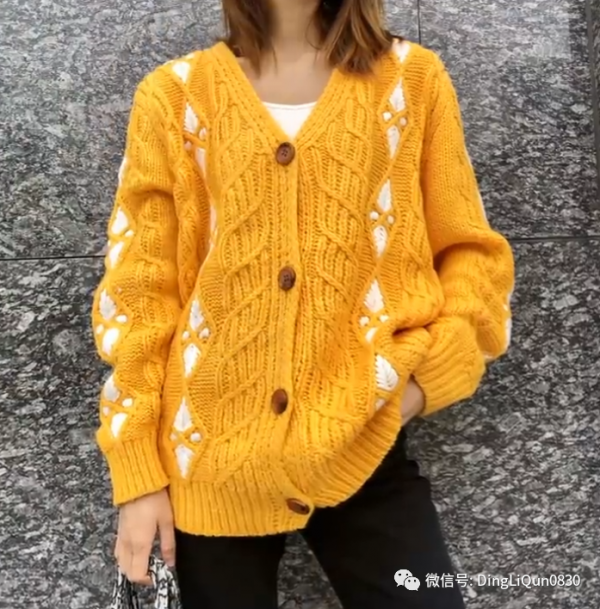 「針織作品」60款時尚流行的中長款開衫（尋找靈感）