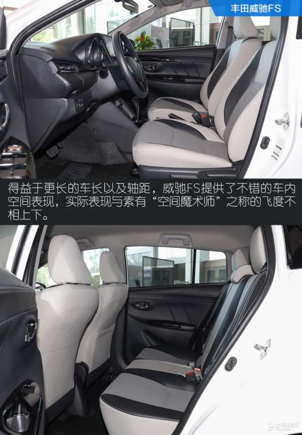 小型車主力軍 豐田威馳FS對比本田飛度