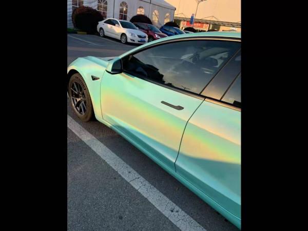 車身改色丨特斯拉冷門驚豔色挑選