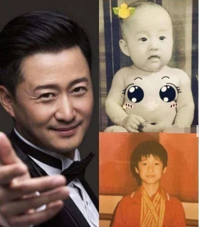 男神們小時候的樣子，金城武斯文，看到黃渤成龍後實在是忍不住了