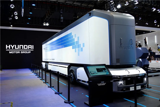 更來“電”的進博會，也變得更“氫”