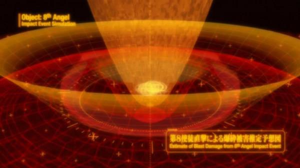 《新世紀福音戰士》第十使徒“空天使”，從空中墜落的生體炸彈