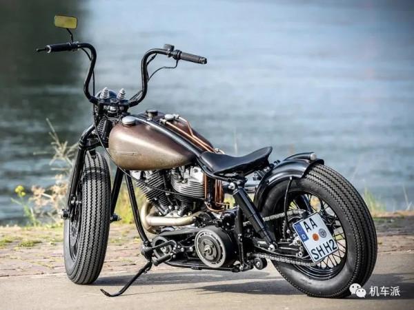 定製 | 極簡主義 1972年哈雷戴維森 FLH欣賞
