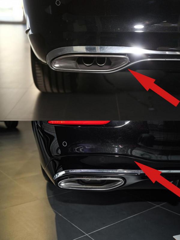 改裝日記｜2021款賓士S 400 L改裝運動包圍、輪轂、後排娛樂