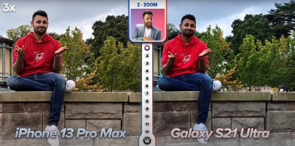 iPhone13ProMax與三星S21UItra拍照對比，兩代機皇相爭，誰贏了？