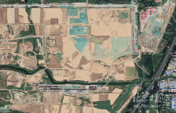獨特視角！60萬米高空看北京環球度假區6年蝶變