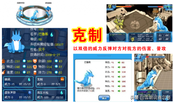 賽爾號：巴魯斯2009-2021進階史！一手神技搭配回神特性跨種族