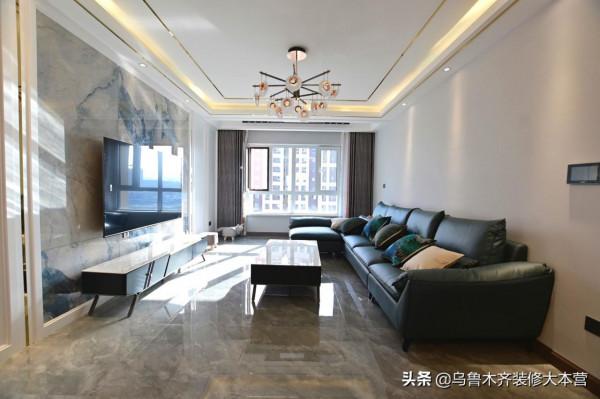 蘭臺府135平方米現代輕奢風裝修