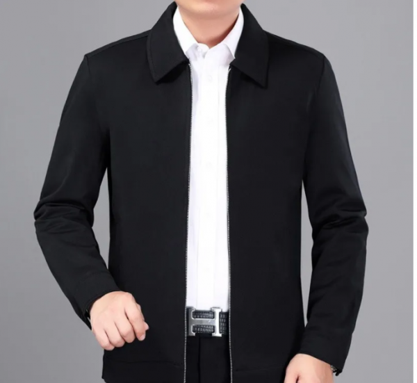 有一種男裝叫：“翻領夾克”，大方又得體，上班穿剛剛好