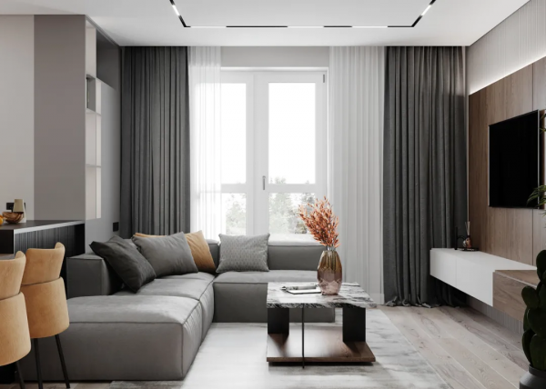 暖灰系，現代雅緻的格調