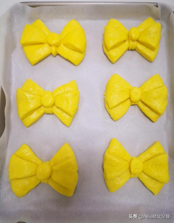 用南瓜做蝴蝶結麵食，有詳細圖解，治癒挑食的女寶寶，寶媽學起來