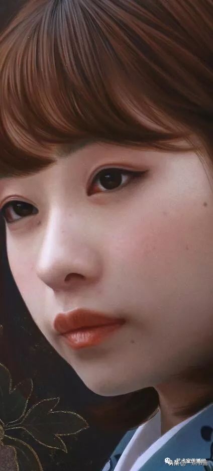 日本 岡靖知 寫實作品欣賞