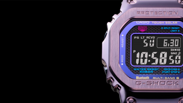 卡西歐釋出獨一無二的紫色G-SHOCK 卡西歐釋出獨一無二的紫色G-SHOCK