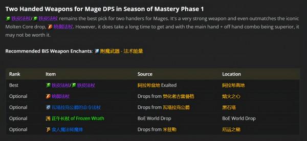 魔獸賽季服法師P1階段配裝分析,8件T1被拋棄,藍裝達成400法傷 魔獸賽季服法師P1階段配裝分析,8件T1被拋棄,藍裝達成400法傷