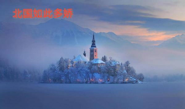 司馬南出生於東北，東北的雪景實在是美