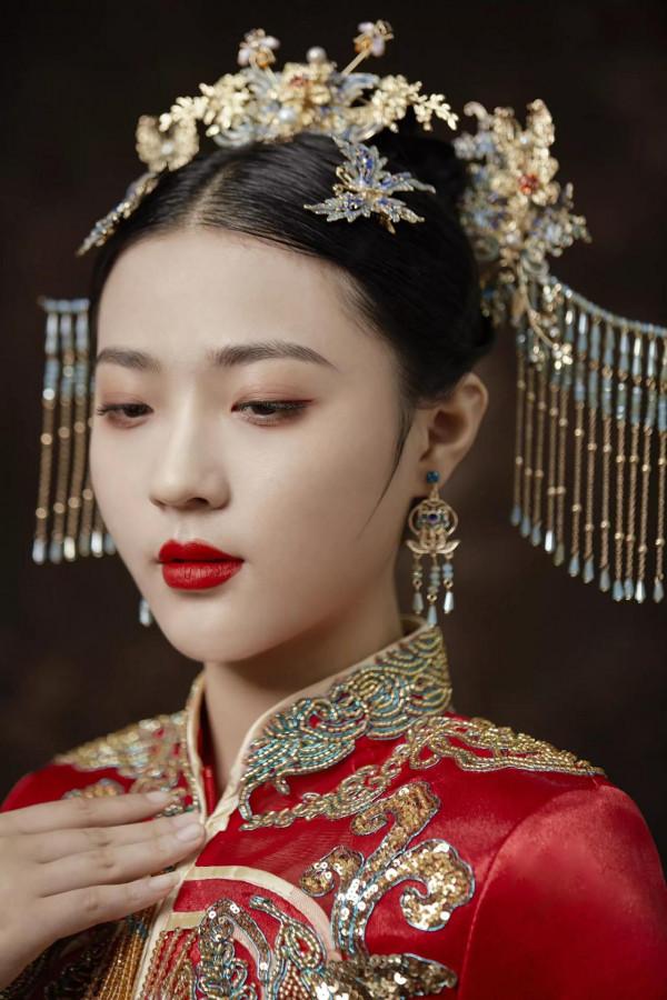 婚紗造型妝面創作