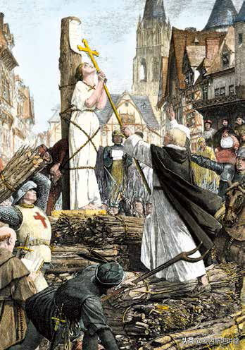 法國17歲少女烈士，英勇對抗敵人卻被判死刑，王權路上的工具人