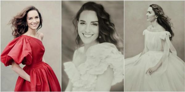 凱特發照慶40歲生日，女王戴妃珠寶雙加持，麥昆禮服配捲髮驚豔我