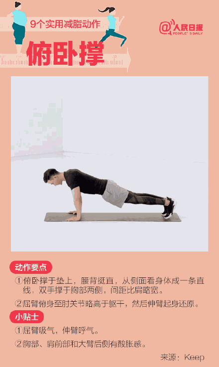 轉存!9個實用減脂動作幫你瘦下來 轉存!9個實用減脂動作幫你瘦下來