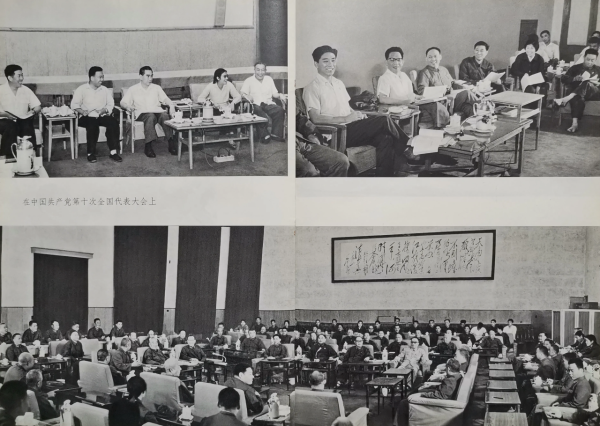 毛主席1973年8月出席黨的第十次全國代表大會
