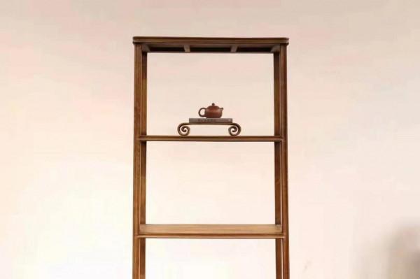 竹節工案頭小架子，打凹書架，大地屏