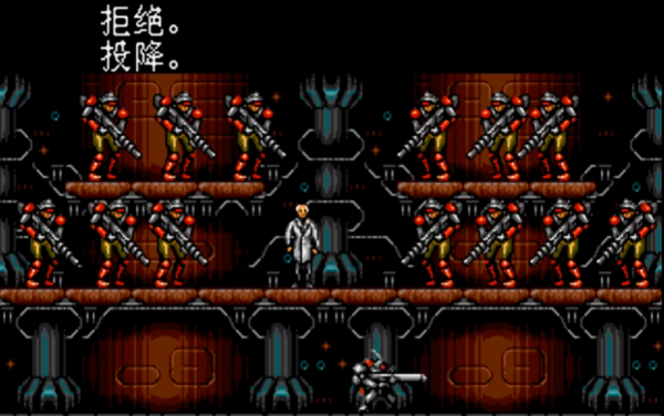 經典遊戲《魂鬥羅-鐵血兵團》全結局賞析，最慘的結局是生猴子