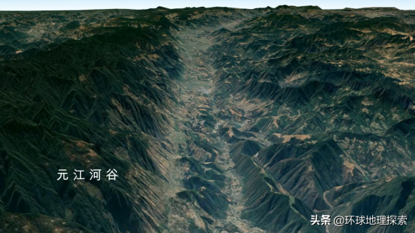 神奇的乾熱河谷，是如何形成的？