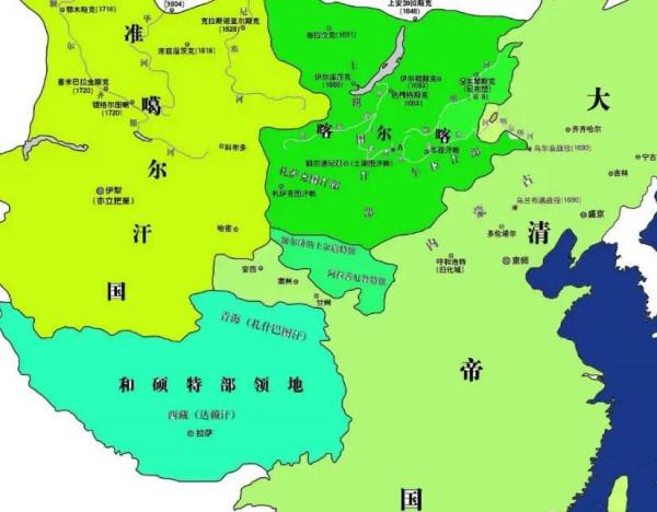 清朝對中國的疆域影響有多大?100年間,將國土面積翻了一番 清朝對中國的疆域影響有多大?100年間,將國土面積翻了一番