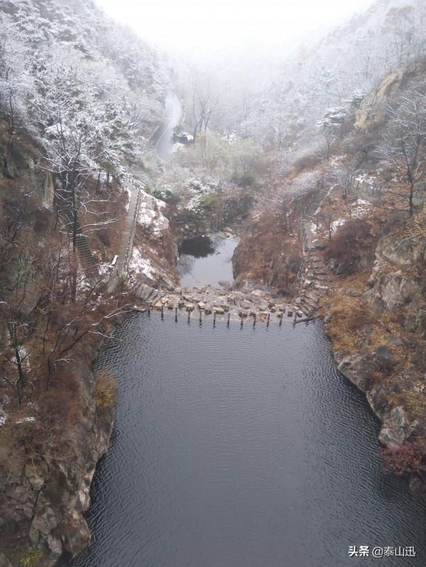 驢行泰山之初雪獨行