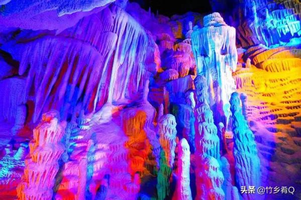 天然溶洞奇觀美景