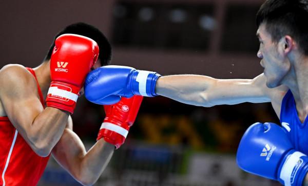 拳擊——江蘇隊陳大祥奪得男子81公斤級冠軍