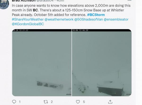 加拿大卑詩省下雪 125cm暴雪埋山 天地一片白茫茫 最冷冬天來襲 加拿大卑詩省下雪 125cm暴雪埋山 天地一片白茫茫 最冷冬天來襲