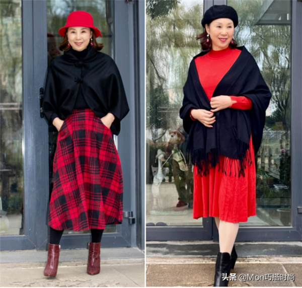 會穿才不顯老！65歲奶奶不靠顏值、也不靠身材，憑穿搭超越同齡人