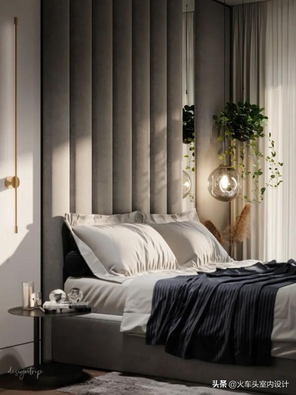 這些輕奢系臥室裝修設計真美